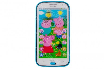 Детский телефон &quot;Cвинка Пеппа&quot; оптом 