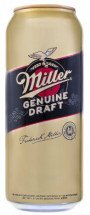 Пиво светлое Miller Genuine Draft в банке 4.7% 0.5л оптом