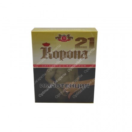 Сигареты Корона 21 Желтая (ОРИГИНАЛ) оптом 
