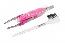 Пинцет для бровей с подсветкой Luma Tweeze оптом