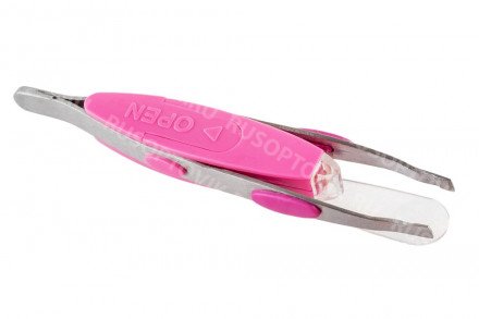 Пинцет для бровей с подсветкой Luma Tweeze оптом 