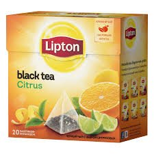 Черный чай Lipton Citrus в пирамидках 20 пак оптом Черный чай Lipton Citrus в пирамидках 20 пак оптом
