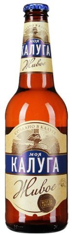 Пиво светлое Моя Калуга 4.5% 0.5л оптом 