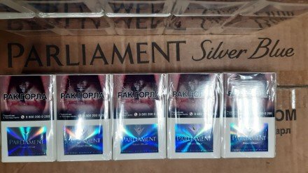 Сигареты Parliament Silver Blue оптом 
