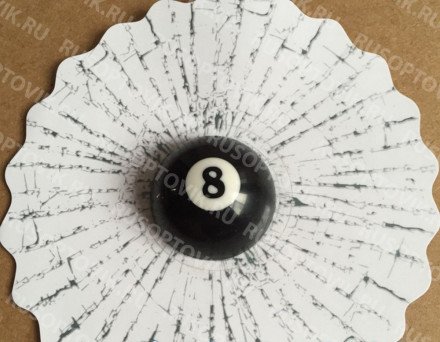 Силиконовая 3D наклейка на автомобиль &quot;Разбитое стекло&quot; оптом 