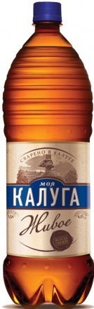 Пиво светлое Моя Калуга 4.5% 1.5л оптом 