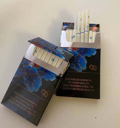 Сигареты RGD 96 Blue (кнопка) оптом 