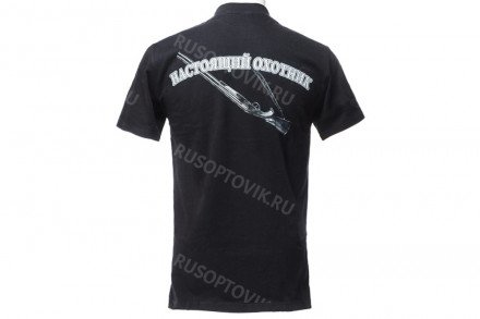 Футболка «Настоящий охотник» оптом 