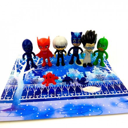 Набор Герои в масках 6 фигурок оптом 