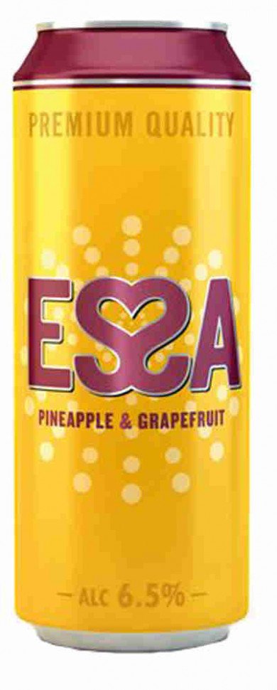 Пиво светлое ESSA в банке 6.2% 0.5л оптом Пиво светлое ESSA в банке 6.2% 0.5л оптом