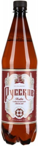 Пиво светлое Русское Классическое 4.0% 1л оптом Пиво светлое Русское Классическое 4.0% 1л оптом