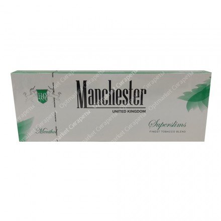 Сигареты Manchester Menthol Superslims оптом 
