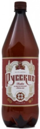 Пиво светлое Русское Классическое 4.0% 1.5л оптом 