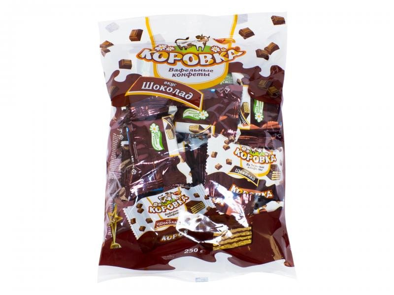 Конфеты Коровка шоколадная 250г оптом Конфеты Коровка шоколадная 250г оптом