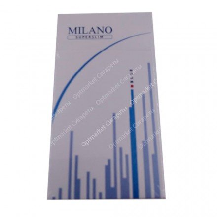 Сигареты MiLANO Blue Super Slims (Оригинал) оптом 