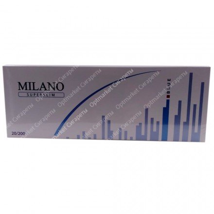 Сигареты MiLANO Blue Super Slims (Оригинал) оптом 