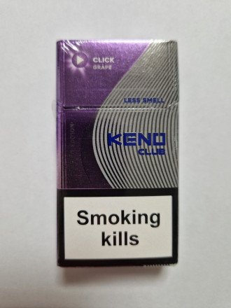 Сигареты Keno Grape (кнопка) оптом  