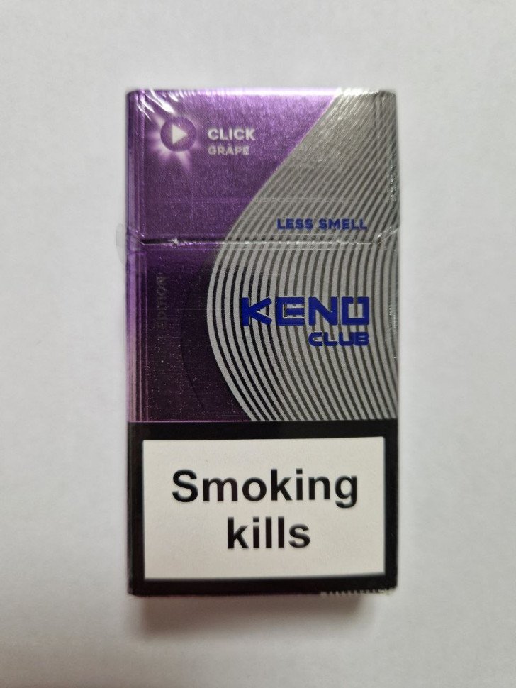 Сигареты Keno Grape (кнопка) оптом  