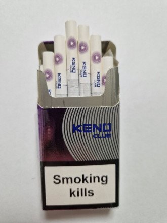 Сигареты Keno Grape (кнопка) оптом  