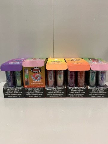 Электронная сигарета Vfeel 4000(+кнопка холодок) затяжек в асс. 