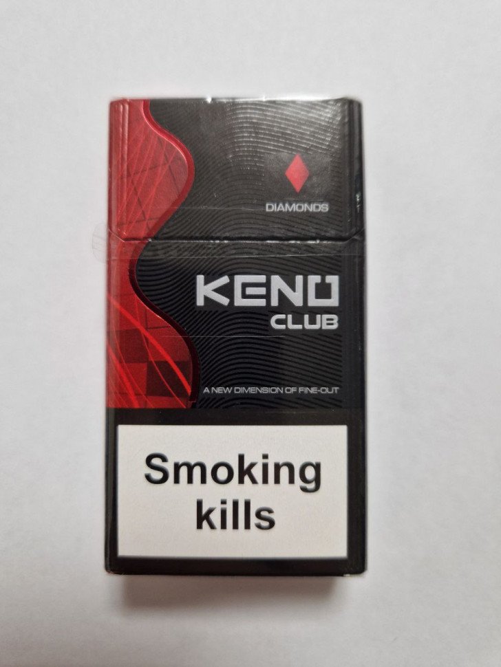 Сигареты Keno compact Red (мундштук) оптом 