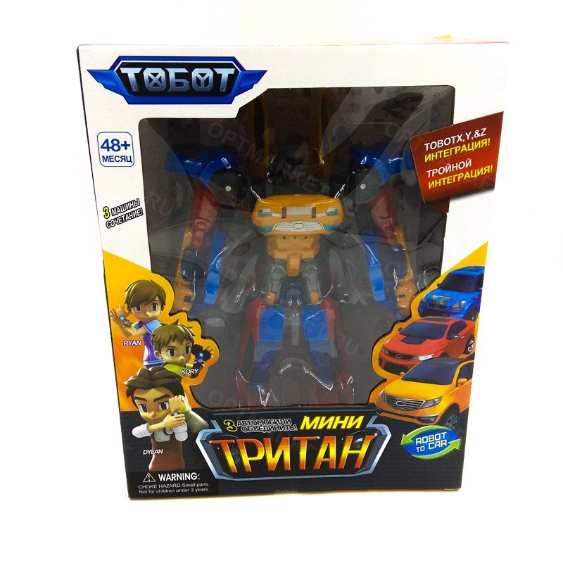Робот-трансформер Тобот Мини Тритан оптом 