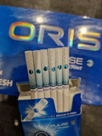 Сигареты Oris Applemint (кнопка) оптом 