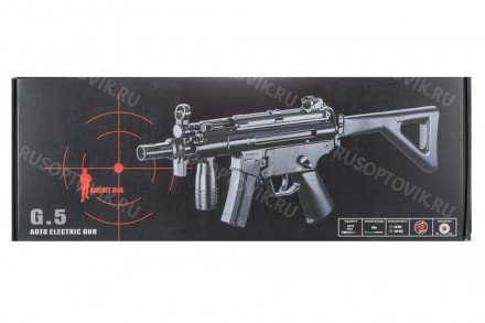 Модель автомата G5 MP5PDW со складным прикладом оптом 