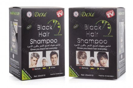Шампунь от седины Dexe (10шт.) оптом 