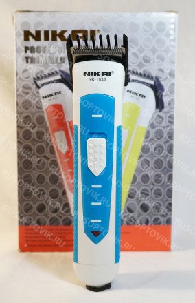 Мужской триммер для стрижки бороды и усов NIKAI NK-1033 оптом 