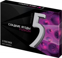 Жевательная резинка Five Fusion Сладкие ягоды оптом