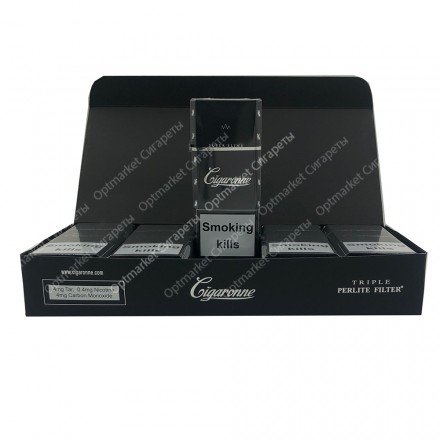 Сигареты Sigarone Black Super Slims оптом 