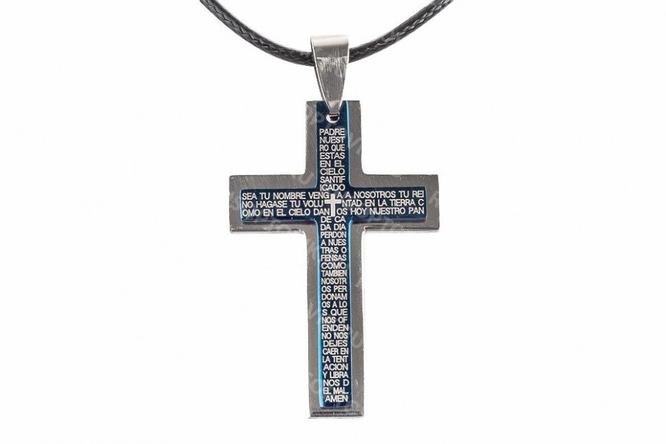 Кулон-подвеска "Крест" 2 цвета оптом 