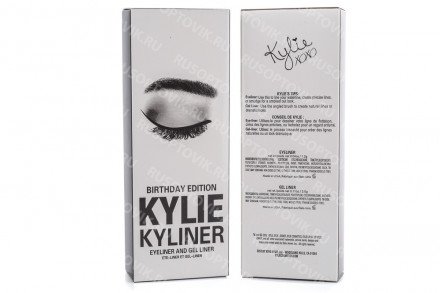 Набор Kylie Cosmetics Kyliner Kit (гелевая подводка/карандаш для глаз/кисть для  подводки) оптом 