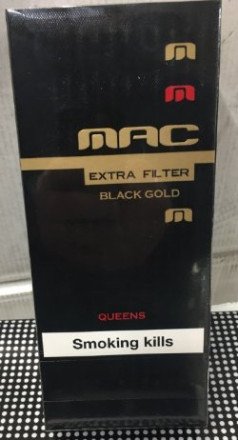 Сигареты MAC BLACK-GOLD Extra Filter QS (Араб оригинал) оптом 