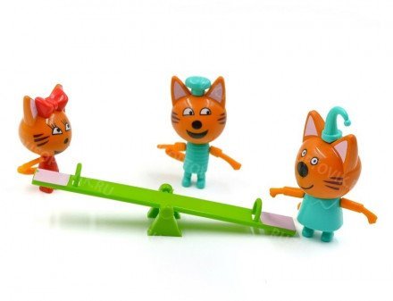 Набор Три кота весёлая экскурсия оптом 