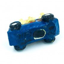 Копилка &quot;Свинки на машинке с драгоценностями&quot; полистоун оптом