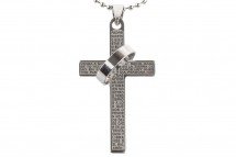 Кулон-подвеска "Крест с кольцом" оптом