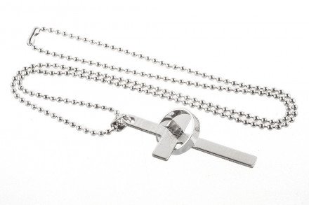 Кулон-подвеска &quot;Крест с кольцом&quot; оптом 