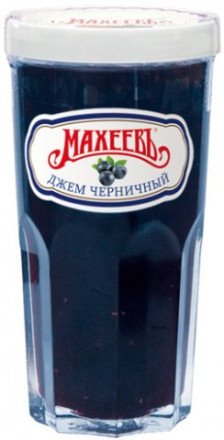 Джем Черничный Махеевъ 400г в стакане оптом 