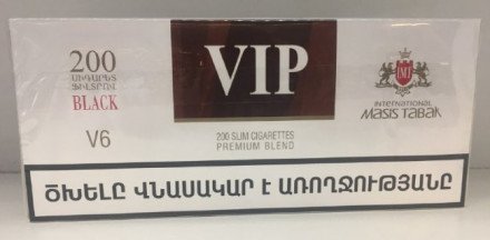 Сигареты VIP Black V6 оптом 