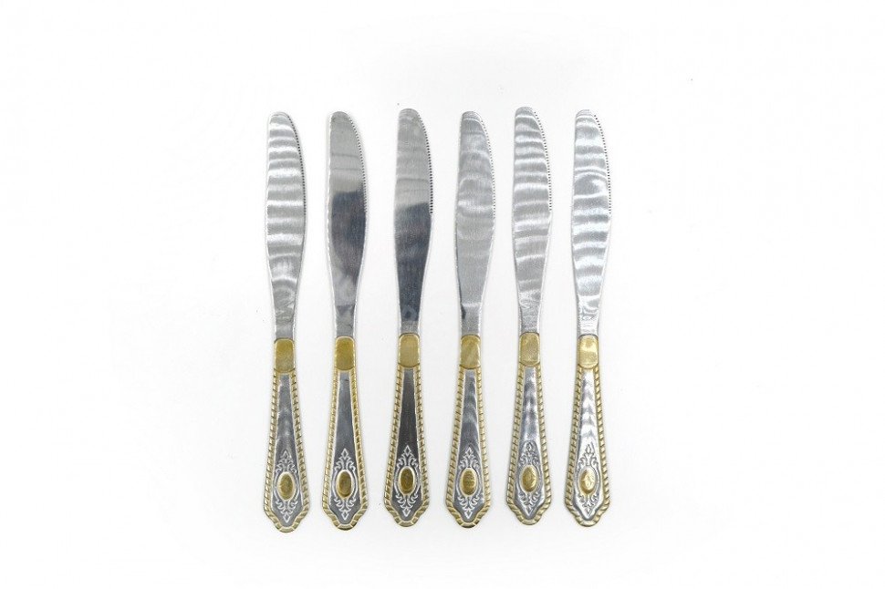 Набор столовых ножей на 6 персон оптом 