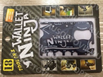 Мультитул Wallet Ninja (в упаковке) оптом 