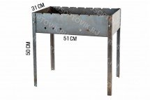 Мангал 51х50х31 оптом