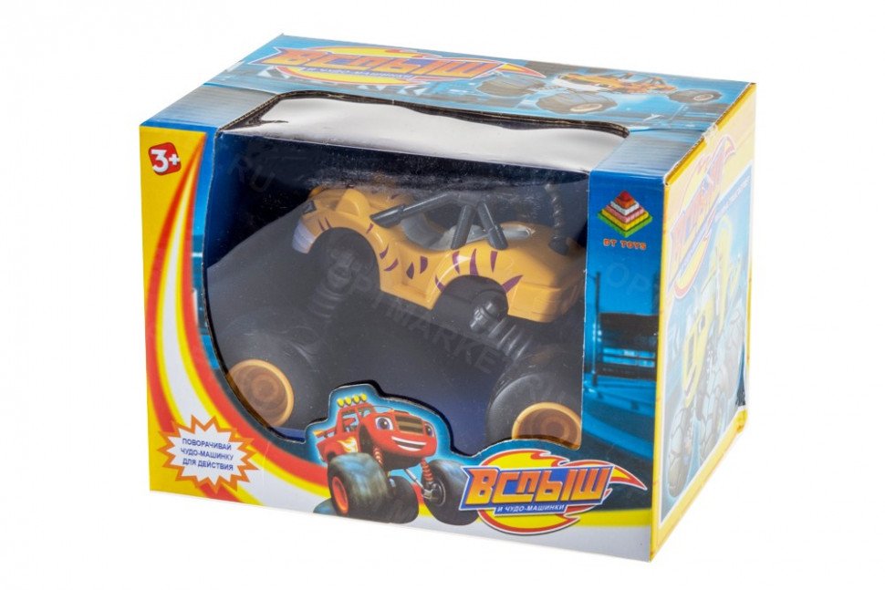 Машинка-трансформер Рык (Вспыш и чудо-машинки) оптом 