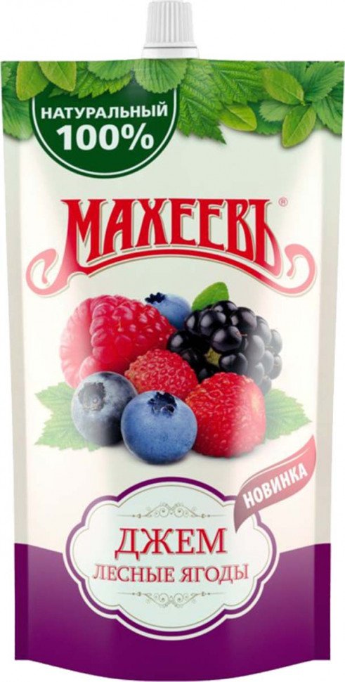 Джем Лесные ягоды Махеевъ 300г оптом 