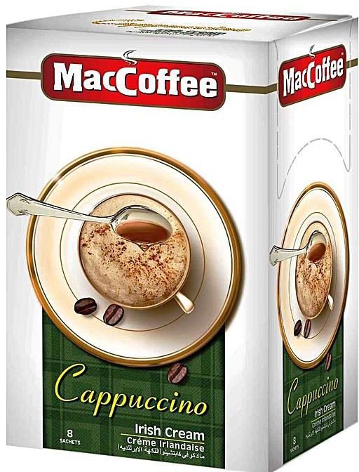 Кофе растворимый MacCoffee Irish Cream 10x25г оптом Кофе растворимый MacCoffee Irish Cream 10x25г оптом
