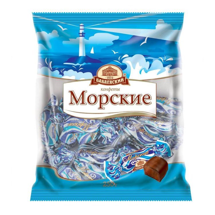 Конфеты Морские 250г оптом 