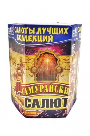 Батарея салютов "Самурайский салют" 19 залпов C017 оптом 