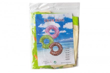 Надувной круг пончик 60 см оптом 